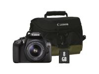 Reflex CANON 1300D 18-55 DC (III) + Housse + SD 8Go