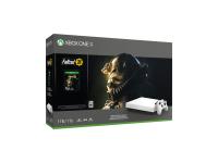 Console Xbox One X MICROSOFT Xbox One X 1To Blanche + Fallout 76