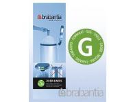Sacs poubelle 30L BRABANTIA rouleau de 20 sacs REF G