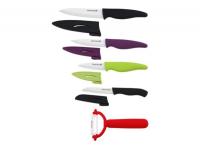 SET ESSENTIELB 4 couteaux + 1 éplucheur
