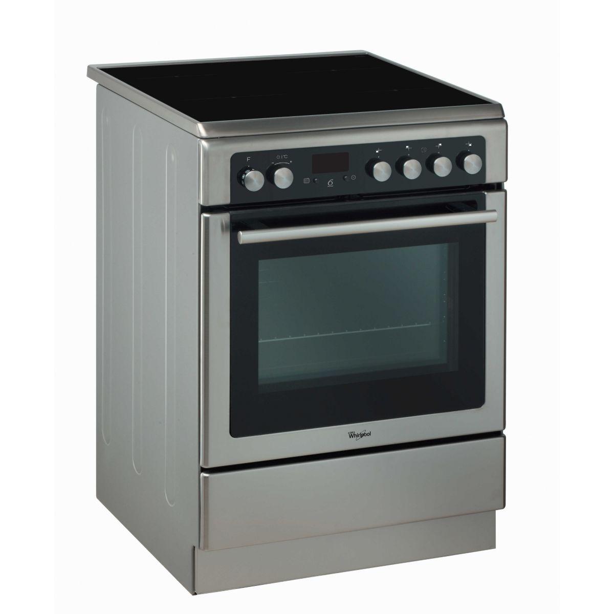 Cuisinière vitrocéramique WHIRLPOOL EX AXMT 6534/IX