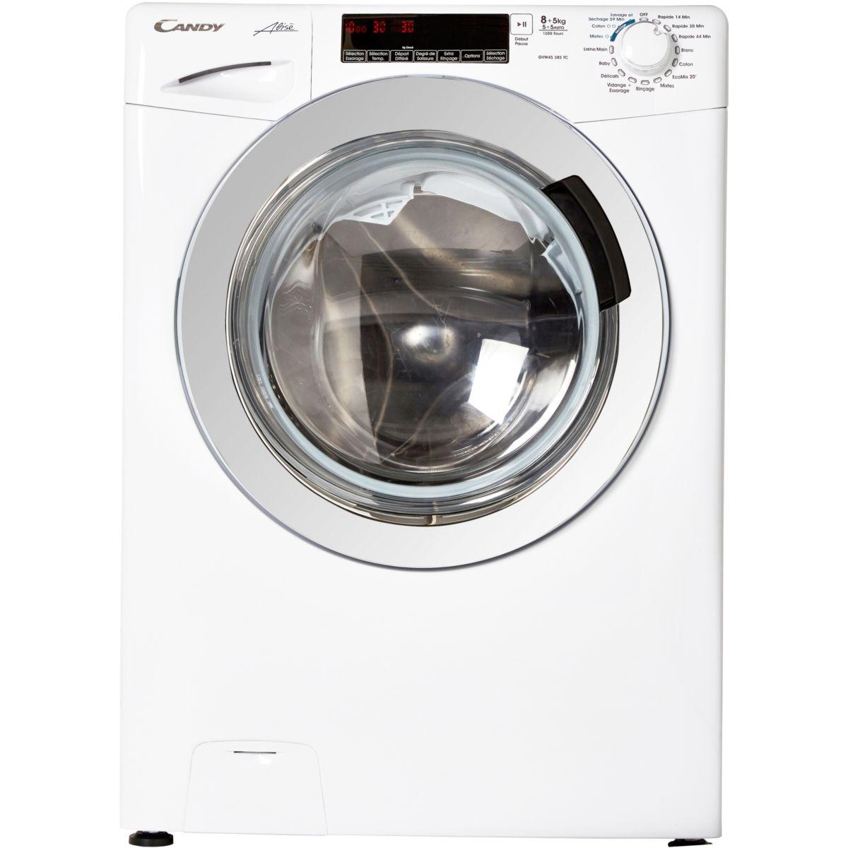 Lave-linge séchant CANDY GVW45385TC