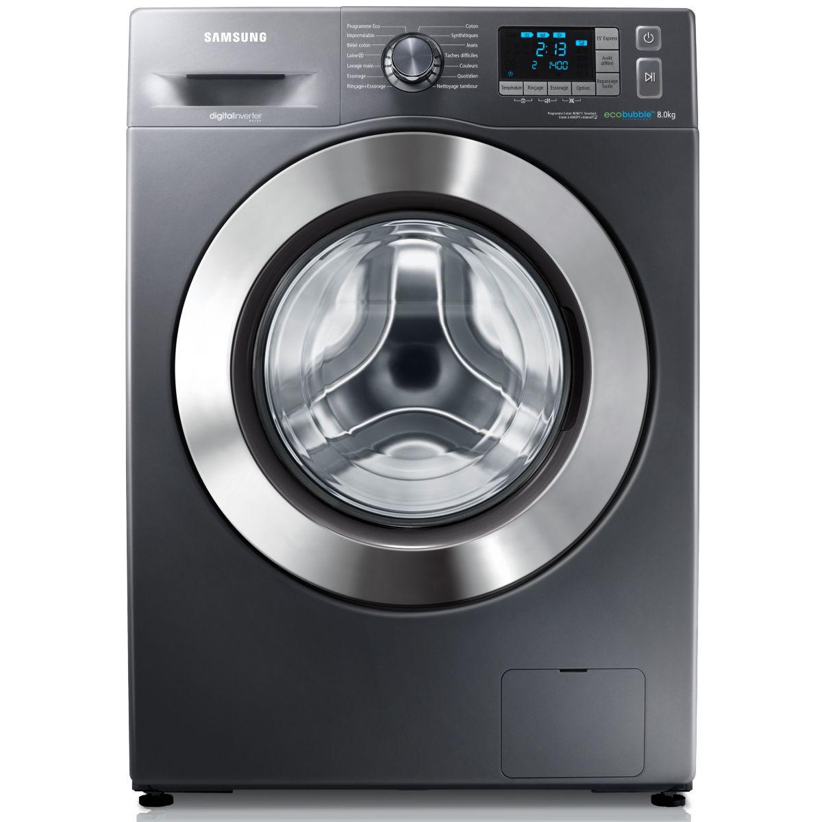 Lave-linge Frontal SAMSUNG ECO BUBBLE PG WF80F5E5U