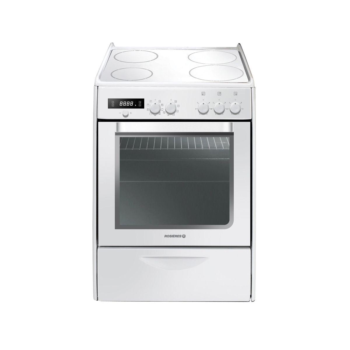 Cuisinière Vitrocéramique Pyrolyse ROSIERES RVP 6378 RB