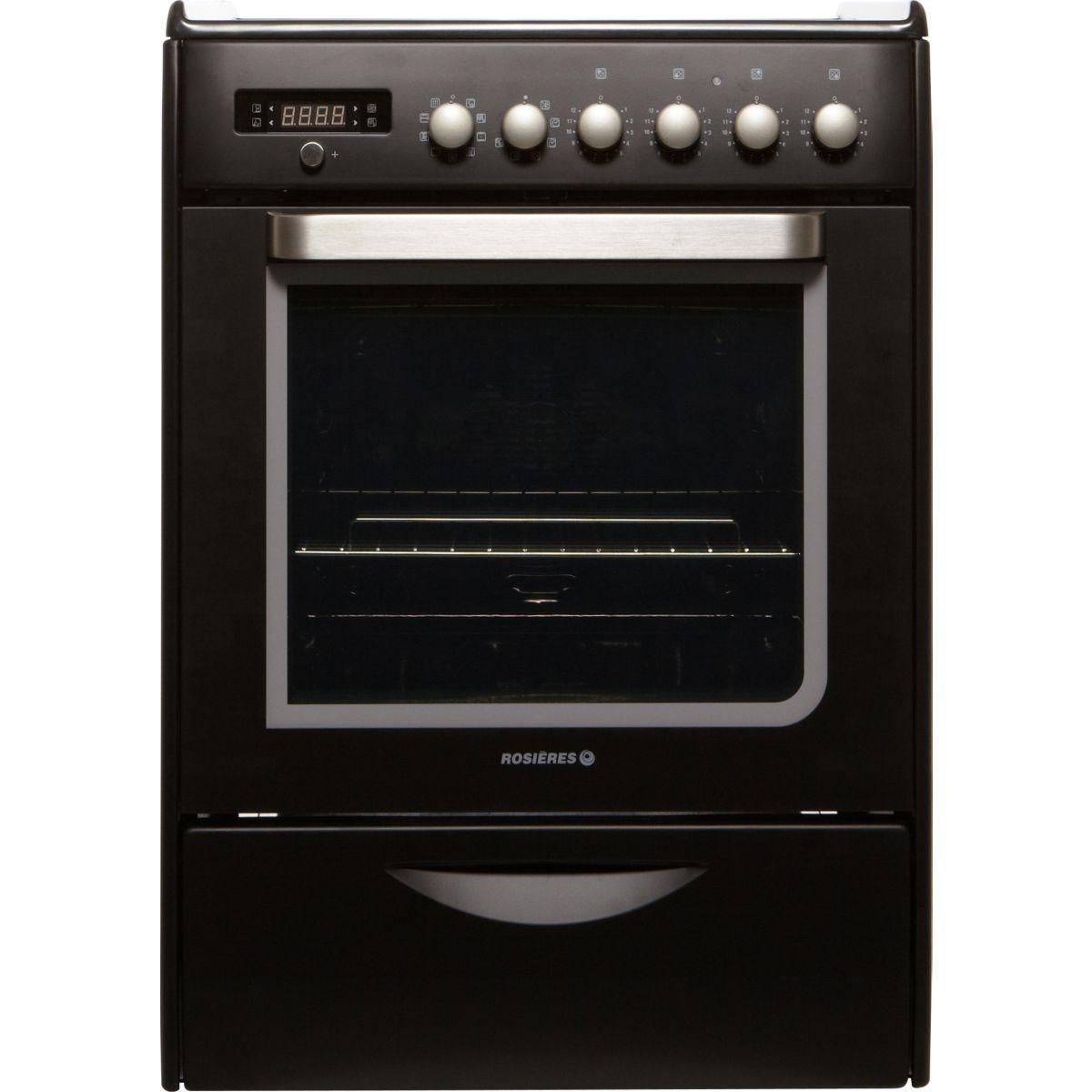 Cuisinière Vitrocéramique Pyrolyse ROSIERES RVP 6378 PNX