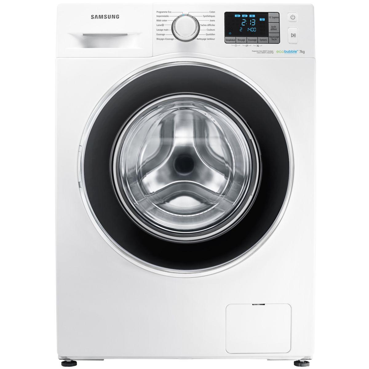 Lave-linge frontal SAMSUNG ECO BUBBLE EX WF70F5EBW4W