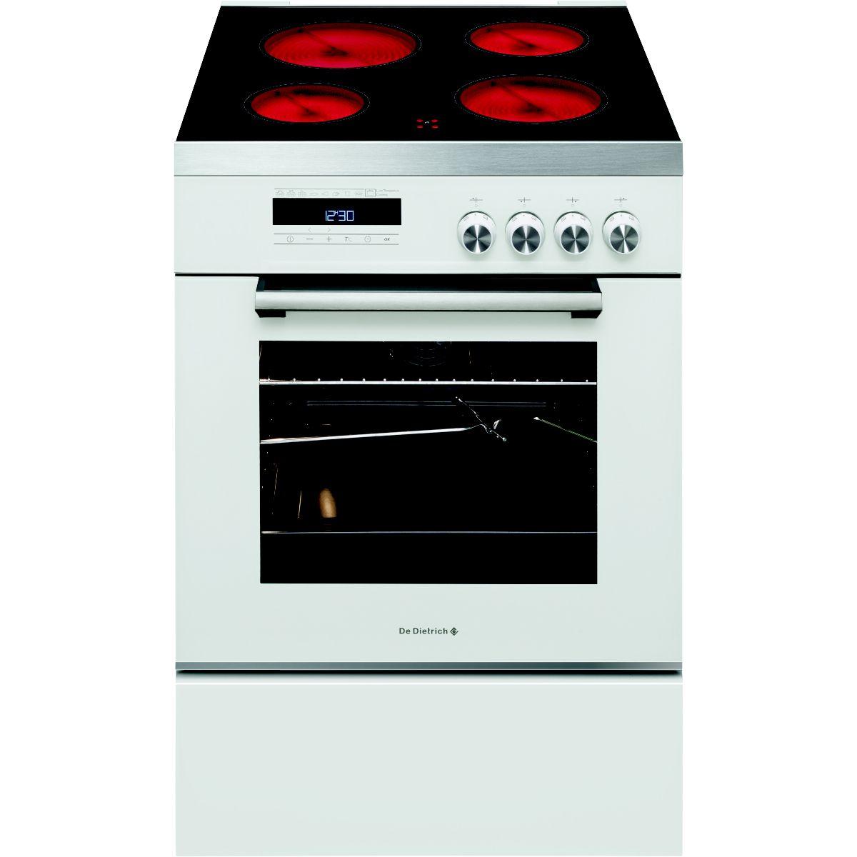 Cuisinière vitrocéramique DE DIETRICH DCV1568W