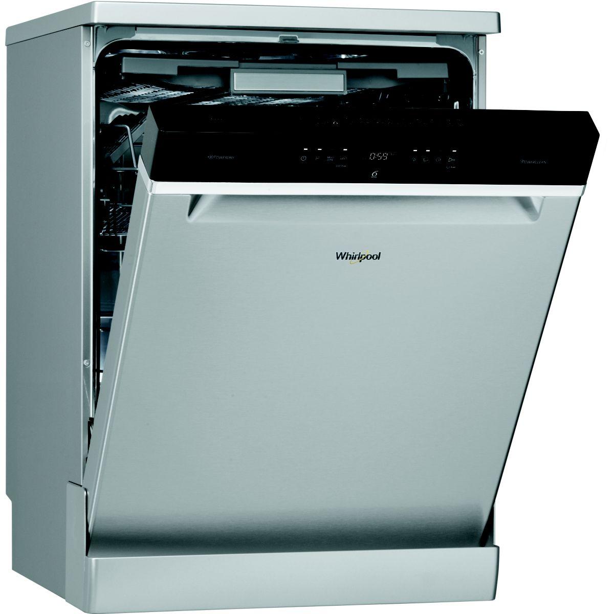 Lave vaisselle 60 cm WHIRLPOOL WFO3033DLX Inox