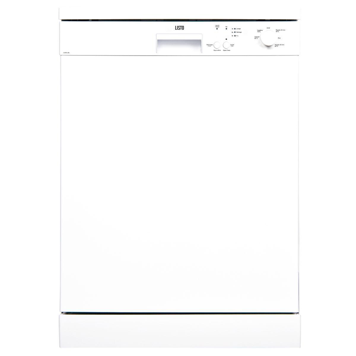 Lave vaisselle 60 cm LISTO LV49L4B (photo) Lave vaisselle 60 cm LISTO LV49L4B (photo)