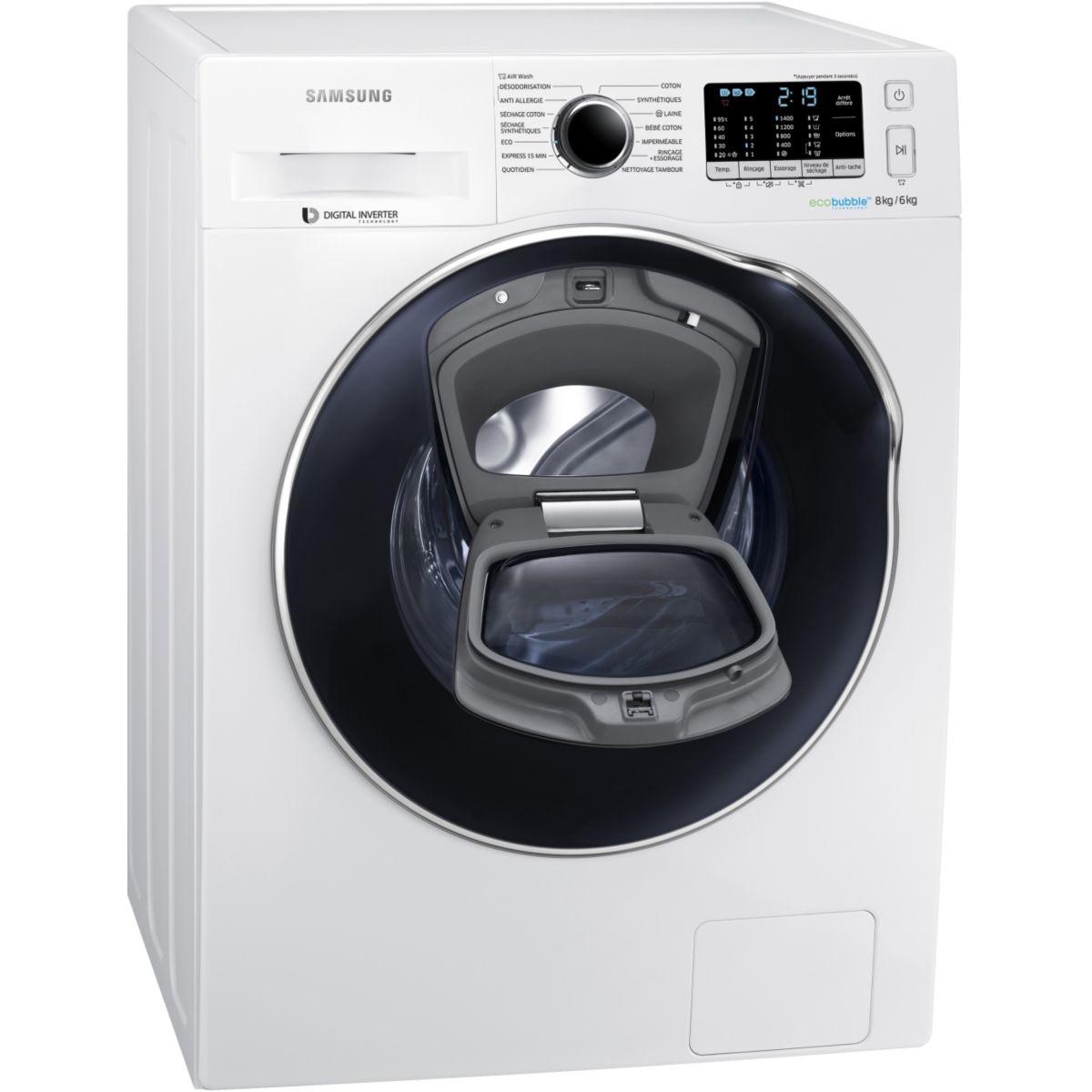 LL Frontal SAMSUNG ADD WASH WD80K5410OW/EF