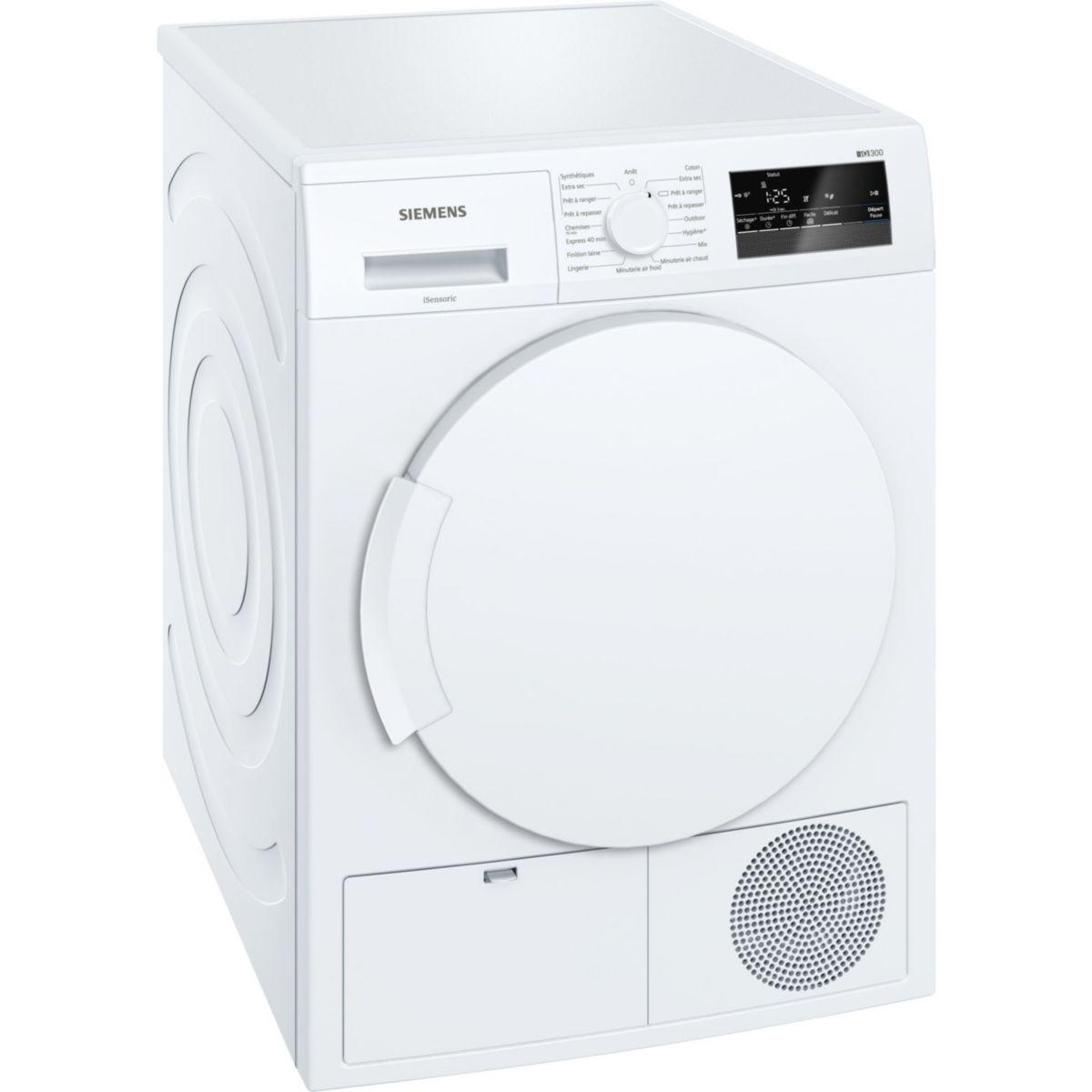 Sèche linge à condensation SIEMENS WT43N201FF