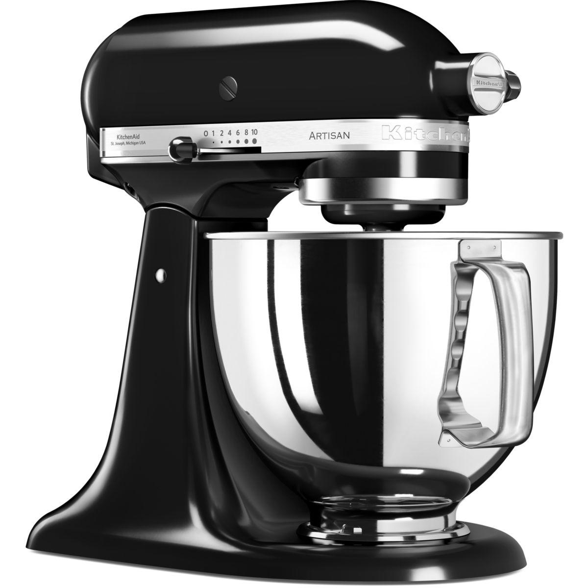 Robot pâtissier KITCHENAID 5KSM125EOB Noir Onyx