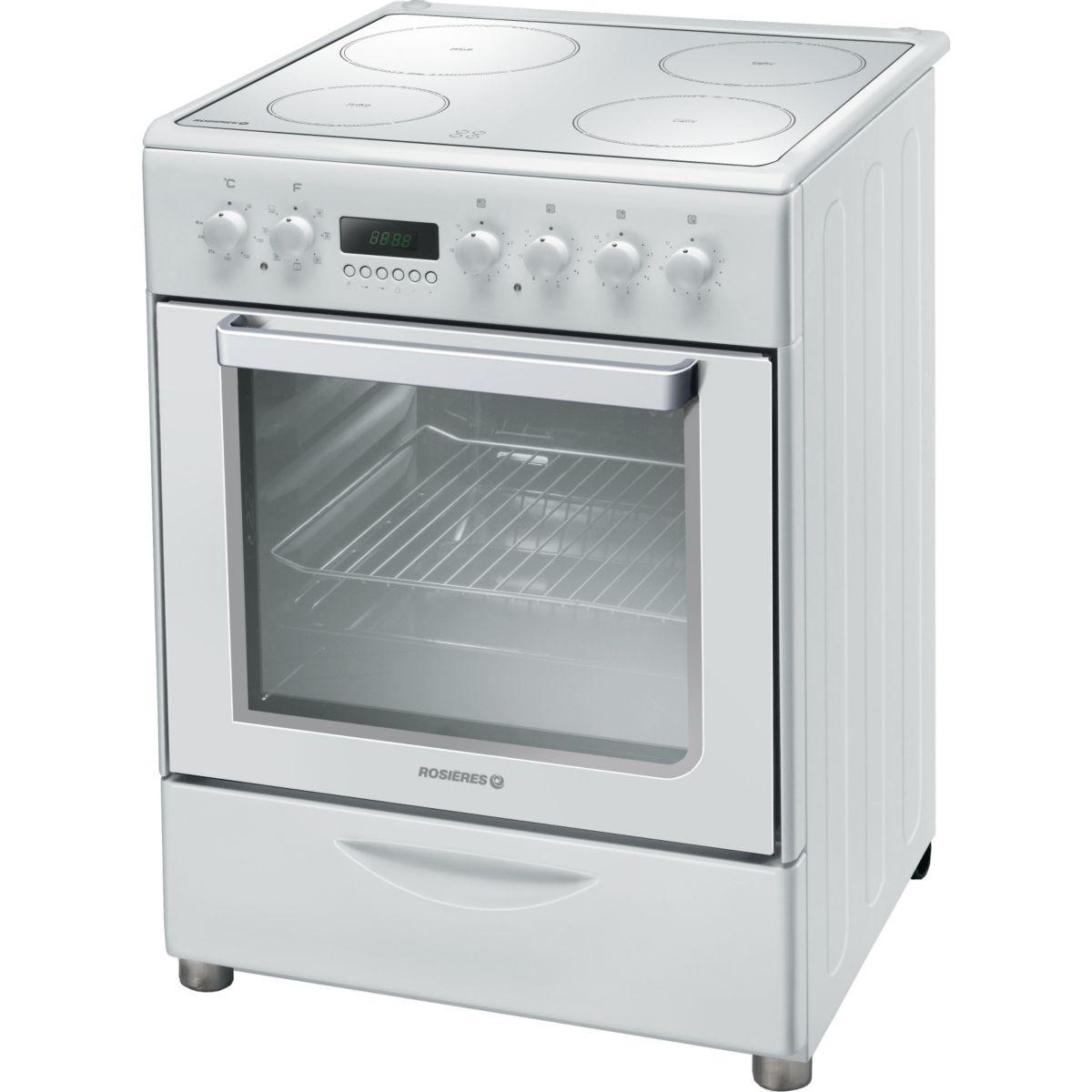 Cuisinière Vitrocéramique ROSIERES RVC 6378 RB