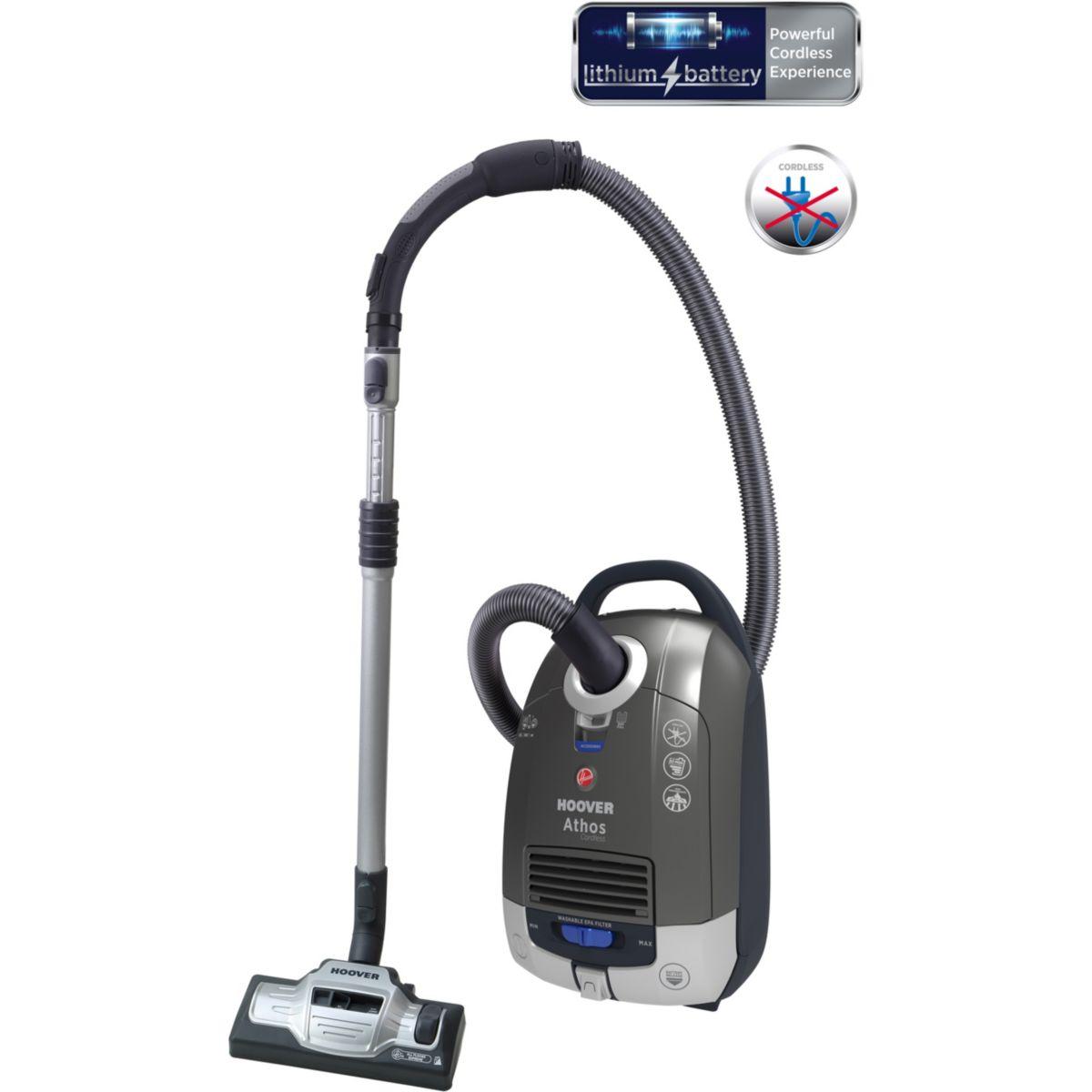 Aspirateur avec sac HOOVER ATC18Li Athos sans fil (photo) Aspirateur avec sac HOOVER ATC18Li Athos sans fil (photo)