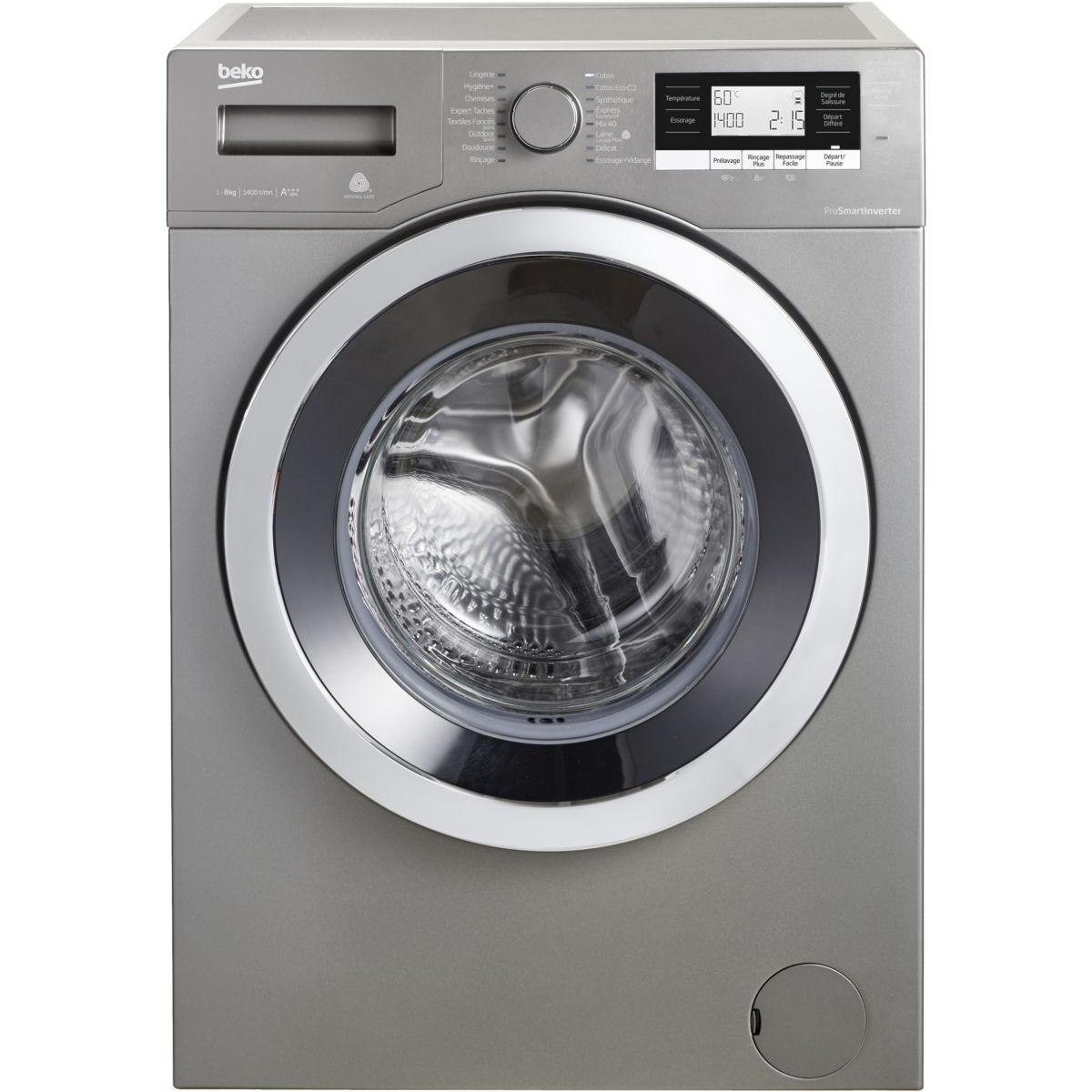 Lave linge hublot BEKO WTV8734XC0M GREY