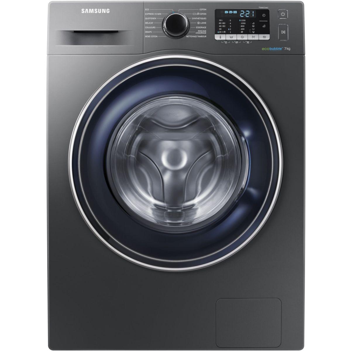 Lave linge hublot SAMSUNG EcoBubble WW70J5355FX