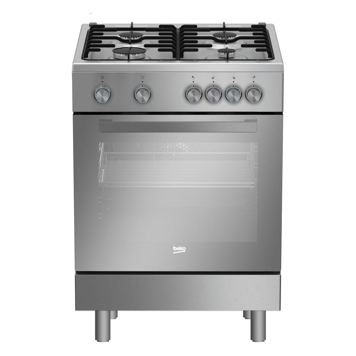 Cuisinière gaz BEKO FSG62120DXMCS