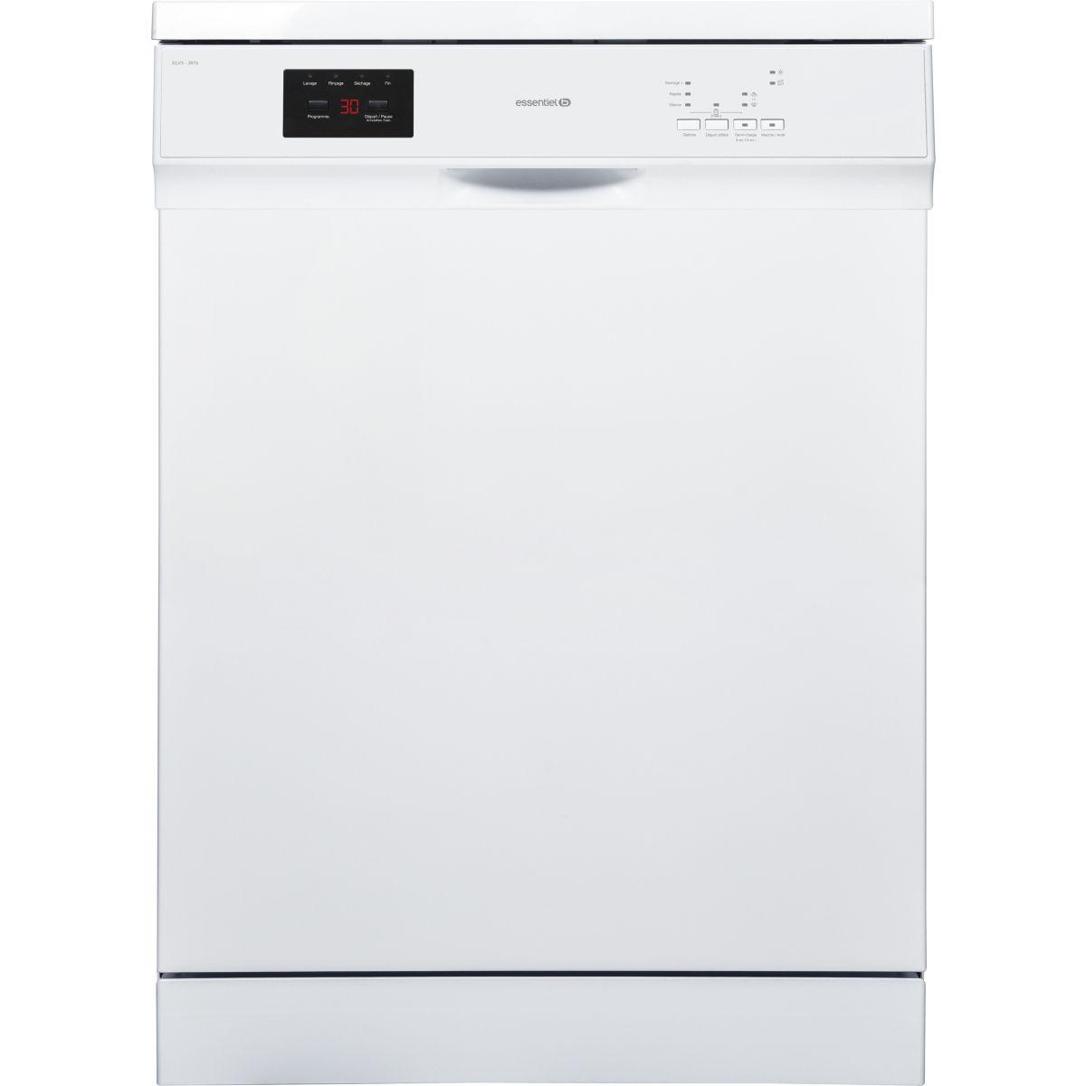 Lave vaisselle 60 cm ESSENTIELB ELV3-391b (photo) Lave vaisselle 60 cm ESSENTIELB ELV3-391b (photo)