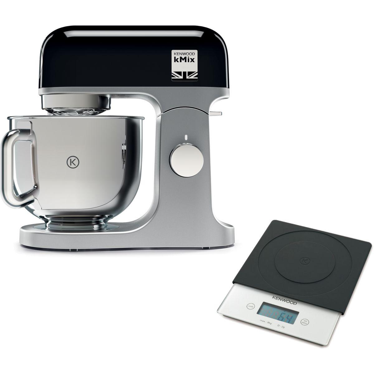 Robot pâtissier KENWOOD KMX850RD Kmix Noir + Balance AT850B