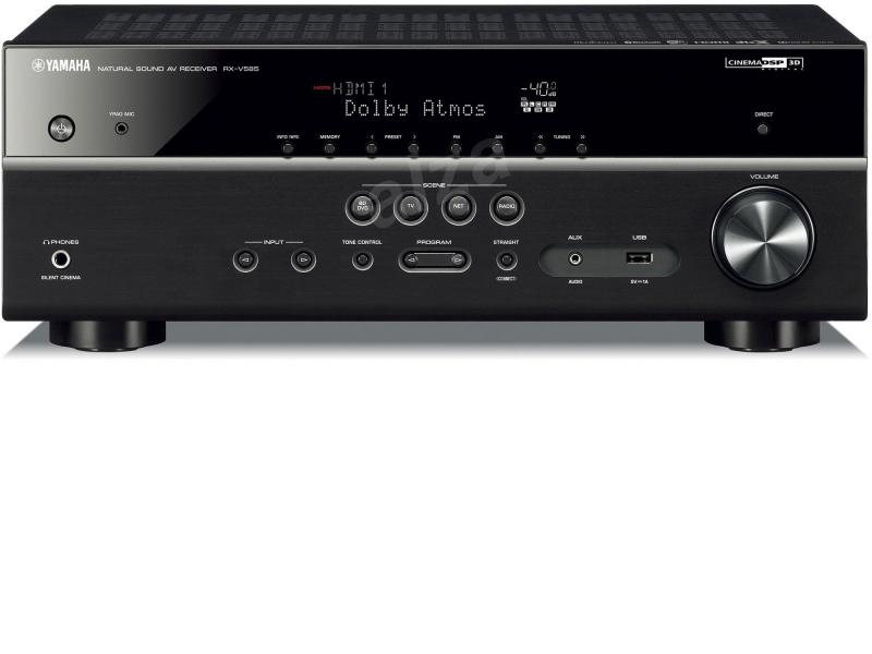 Ampli A/V YAMAHA MusicCast RXV585 NOIR (photo) Ampli A/V YAMAHA MusicCast RXV585 NOIR (photo)