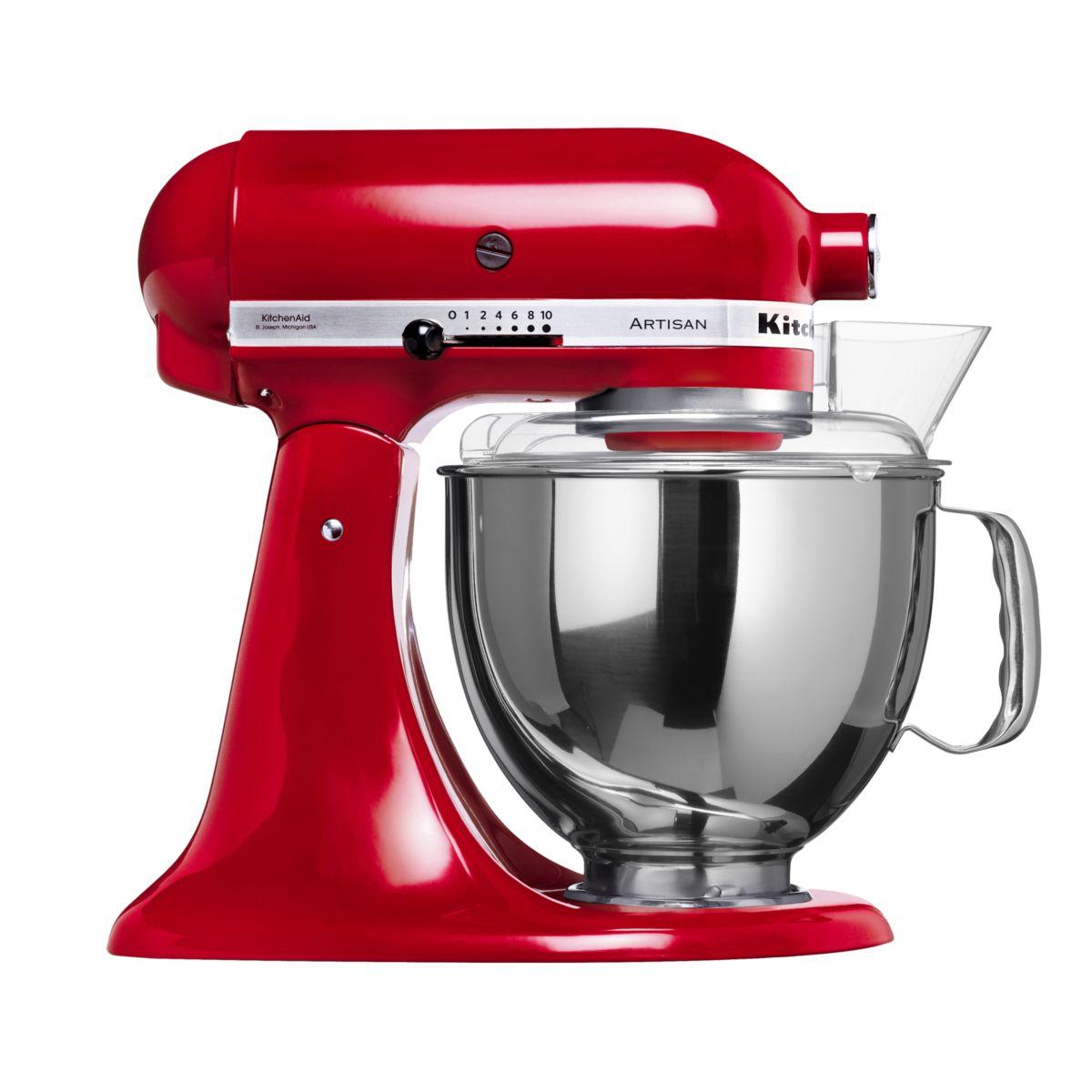 Robot sur socle Artisan® KitchenAid 5KSM150PS EER Rouge Empire