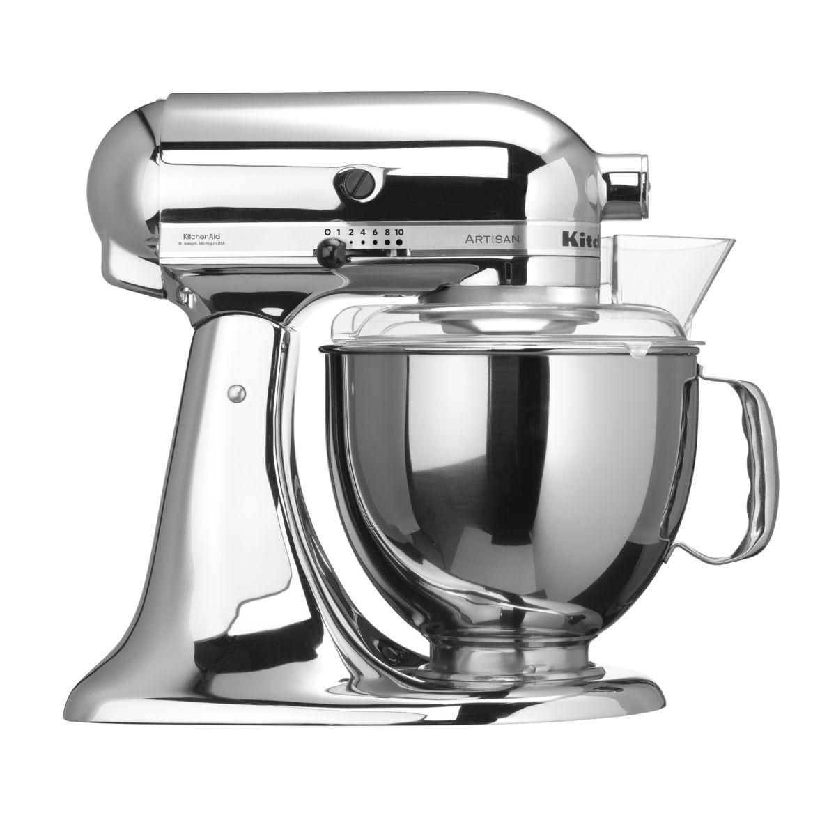 Robot sur socle Artisan® KitchenAid 5KSM150PS ECR Chromé