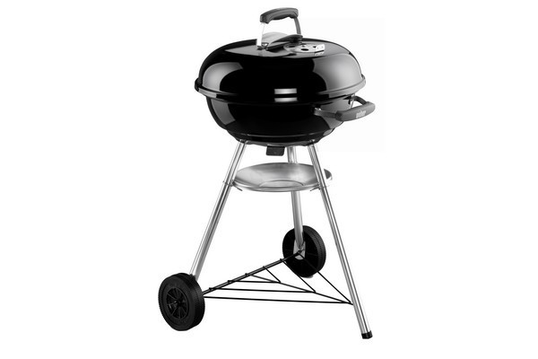 Barbecue charbon WEBER COMPACT KETTLE 47 cm noir