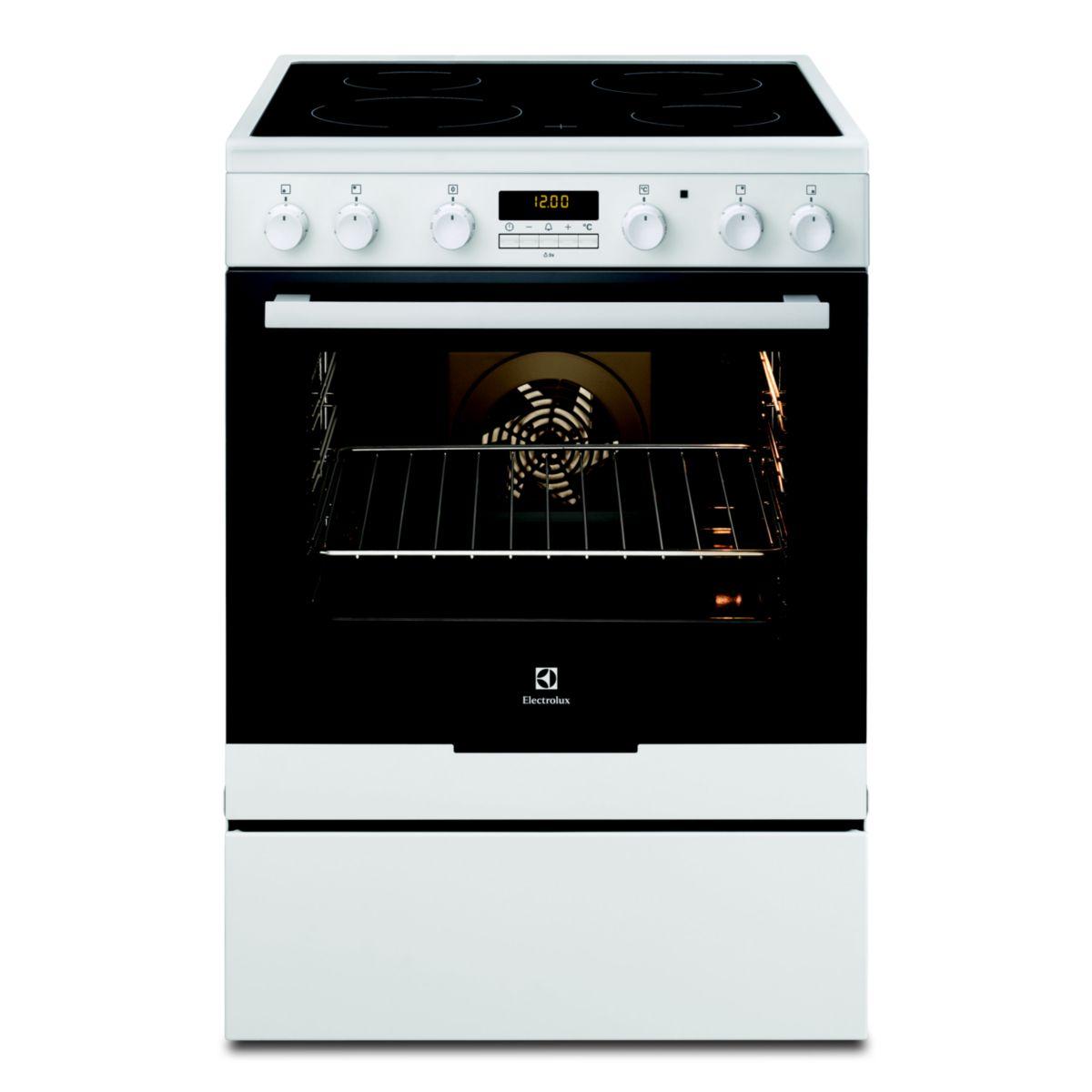 Cuisinière vitrocéramique ELECTROLUX EKC 6670 AOW