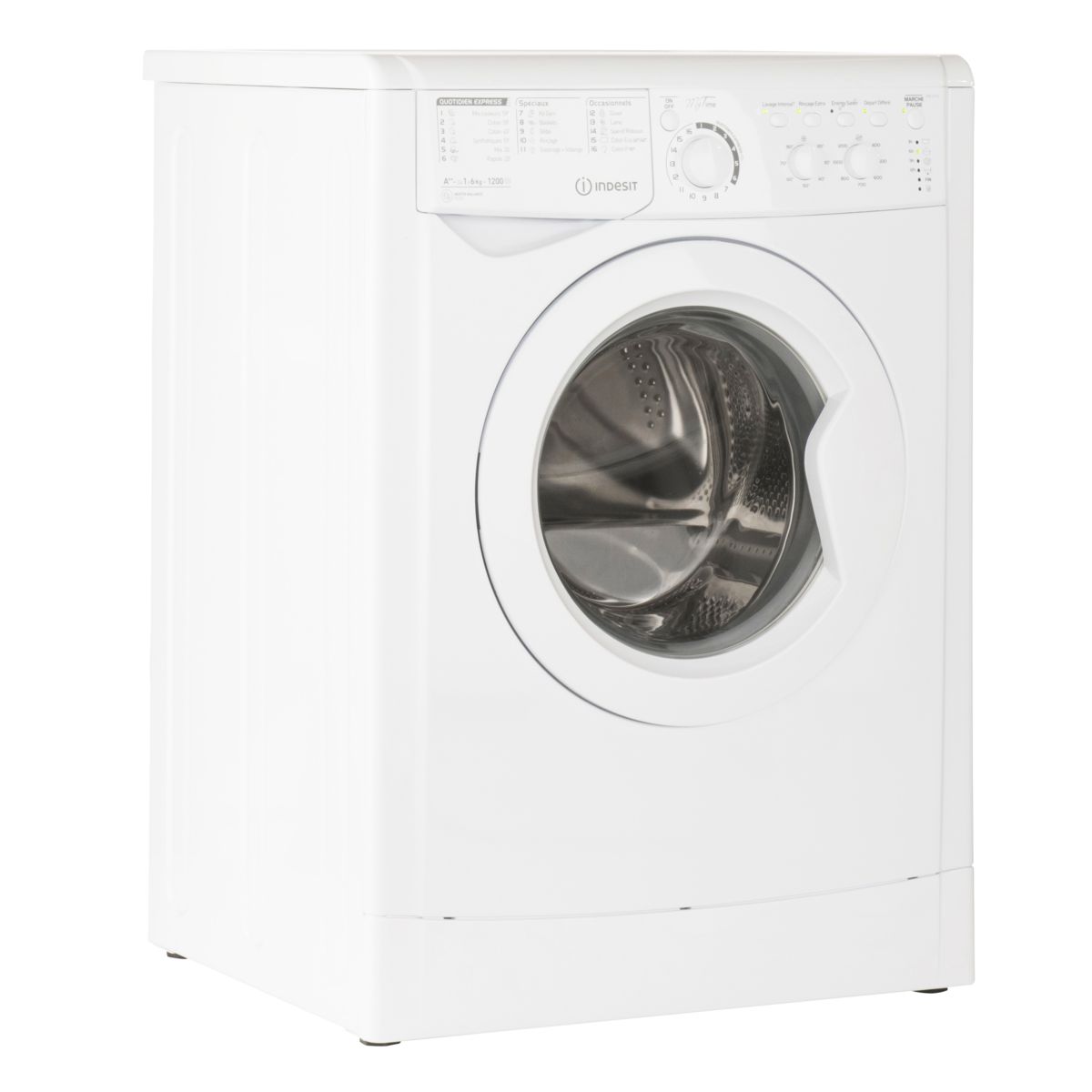 Lave linge hublot INDESIT EWC 61252 WFR.M
