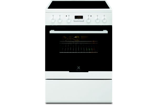 Cuisinière vitrocéramique ELECTROLUX EKC64500OW