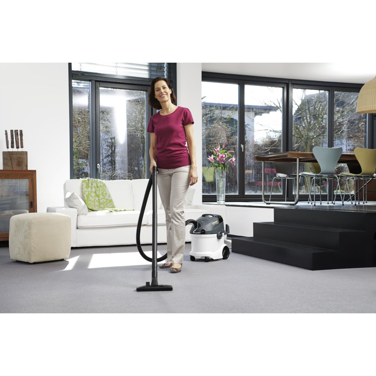 Aspirateur eau et poussière KARCHER Injecteur / Extracteur SE6100