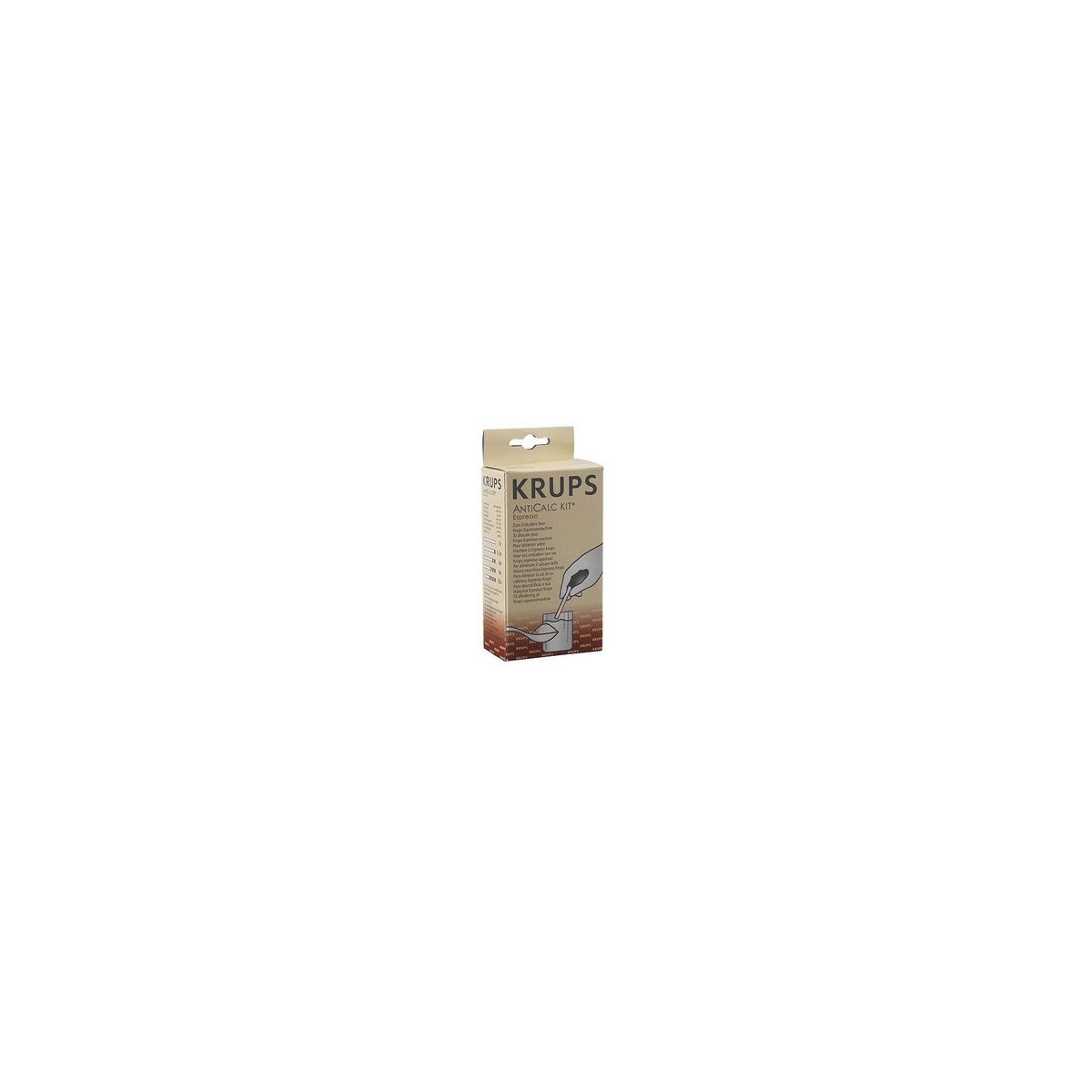 Détartrant KRUPS expresso x2 + 1 testeur F054001B