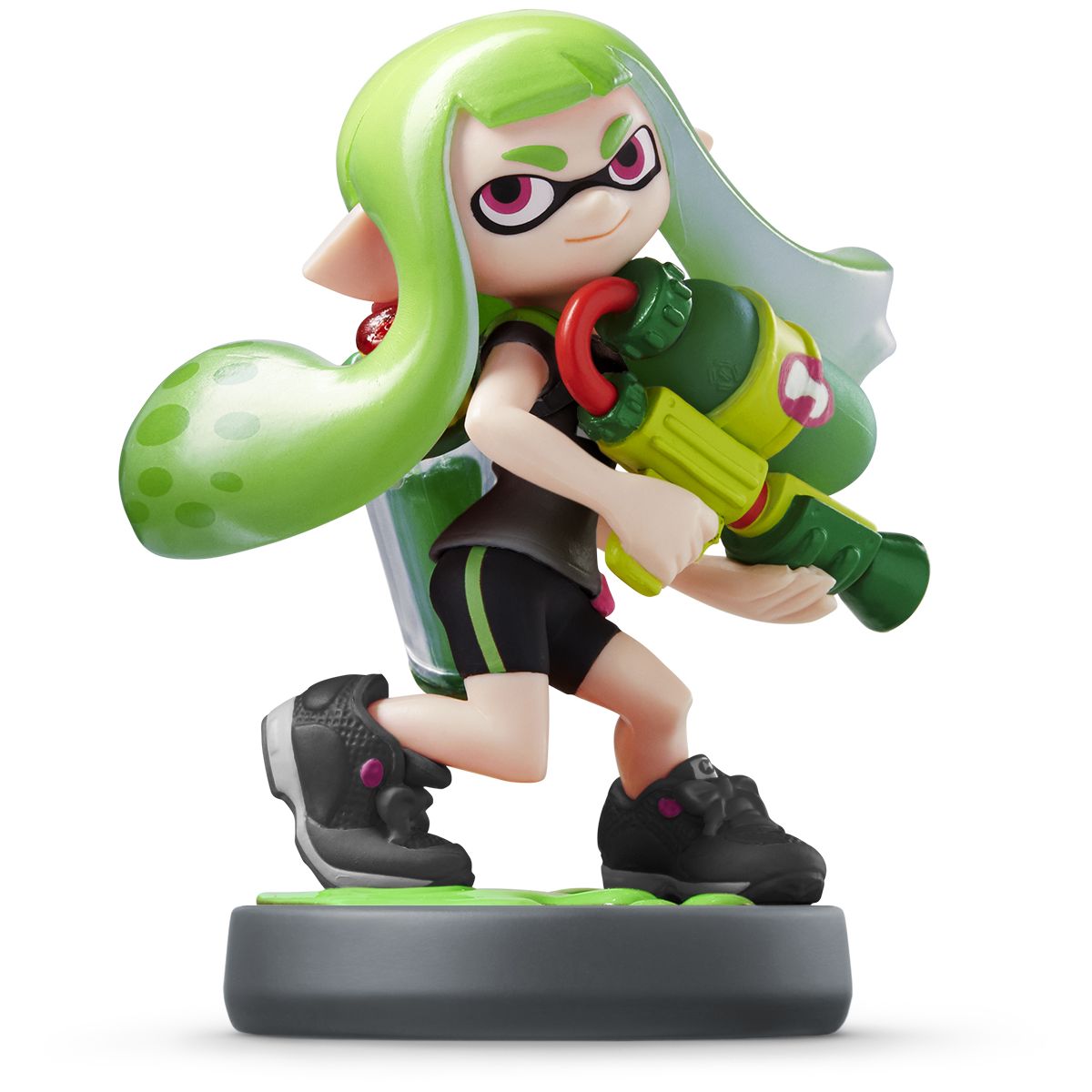 Figurine Amiibo NINTENDO Amiibo Splatoon Fille Inkling Vert (photo) Figurine Amiibo NINTENDO Amiibo Splatoon Fille Inkling Vert (photo)
