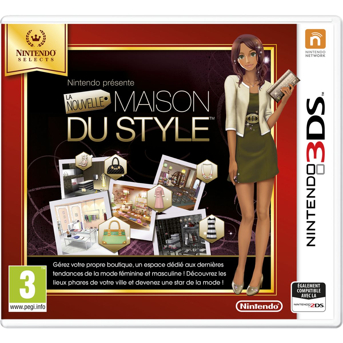 Jeu 3DS NINTENDO La Nouvelle Maison du Style Selects (photo) Jeu 3DS NINTENDO La Nouvelle Maison du Style Selects (photo)