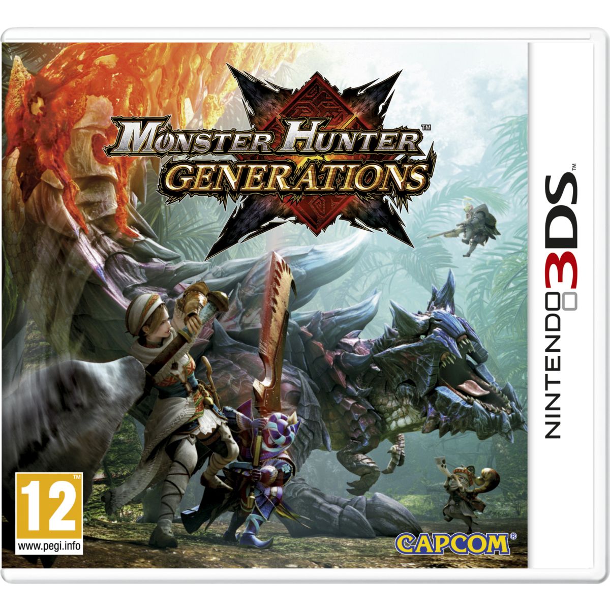Jeu 3DS NINTENDO Monster Hunter Générations (photo) Jeu 3DS NINTENDO Monster Hunter Générations (photo)