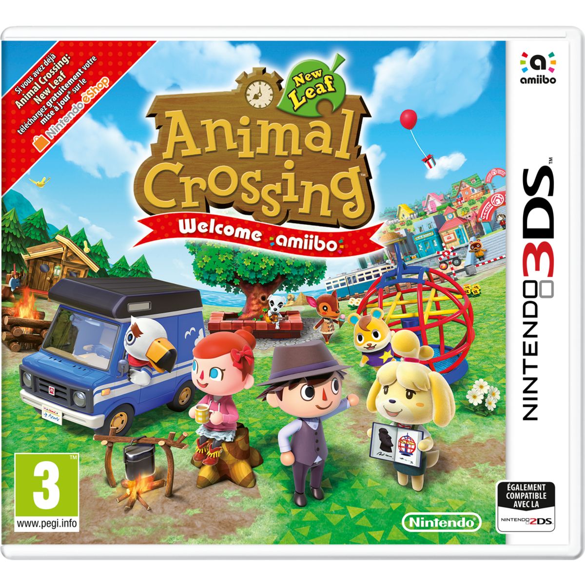 Jeu 3DS NINTENDO Animal Crossing New Lea (photo) Jeu 3DS NINTENDO Animal Crossing New Lea (photo)