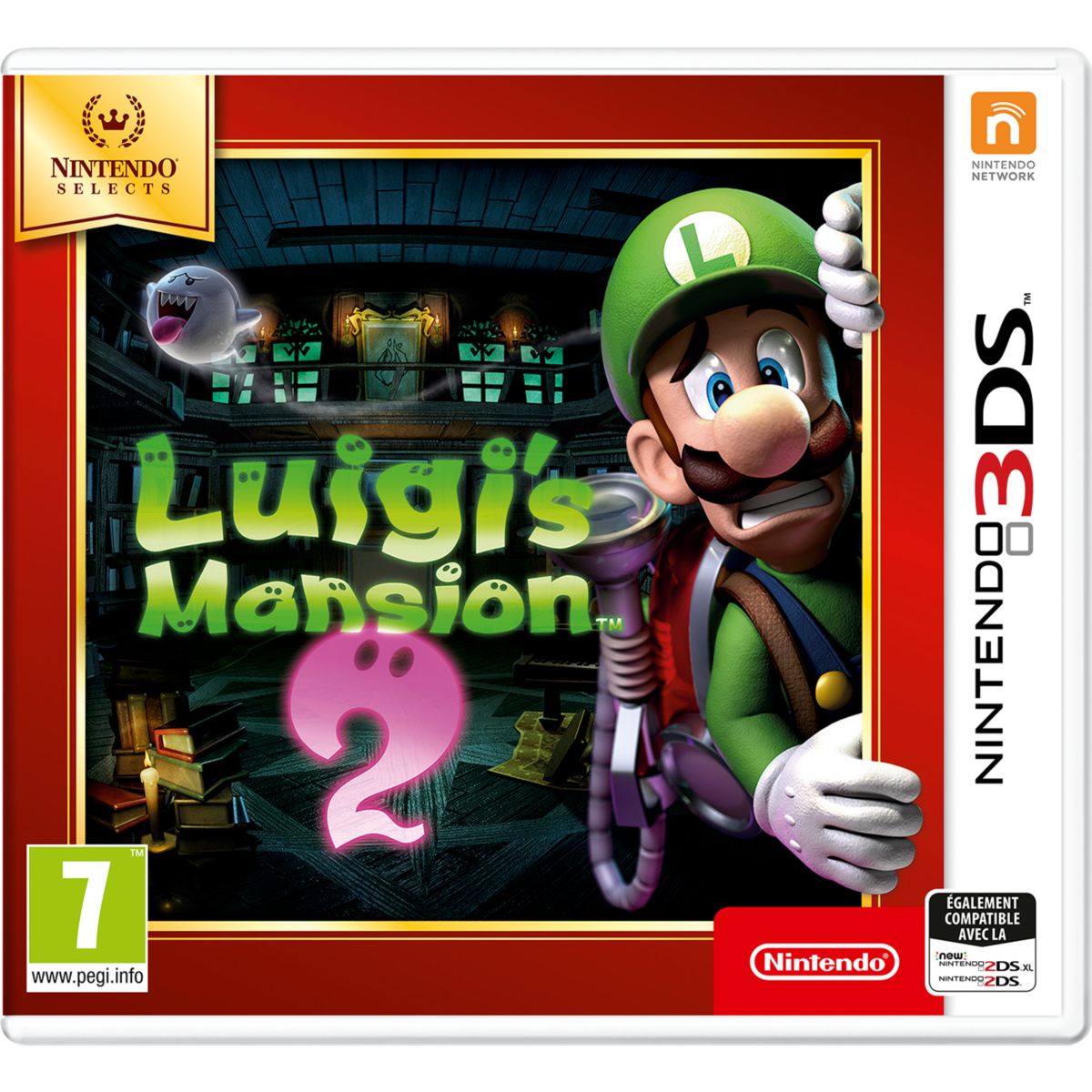 Jeu 3DS NINTENDO Luigi's Mansion 2 Selects (photo) Jeu 3DS NINTENDO Luigi's Mansion 2 Selects (photo)