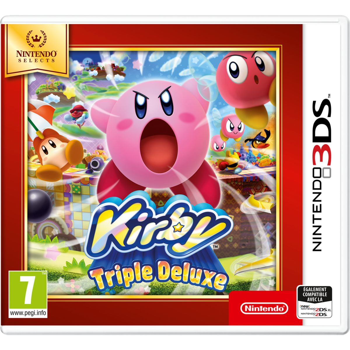 Jeu 3DS NINTENDO Kirby Triple Deluxe Selects (photo) Jeu 3DS NINTENDO Kirby Triple Deluxe Selects (photo)