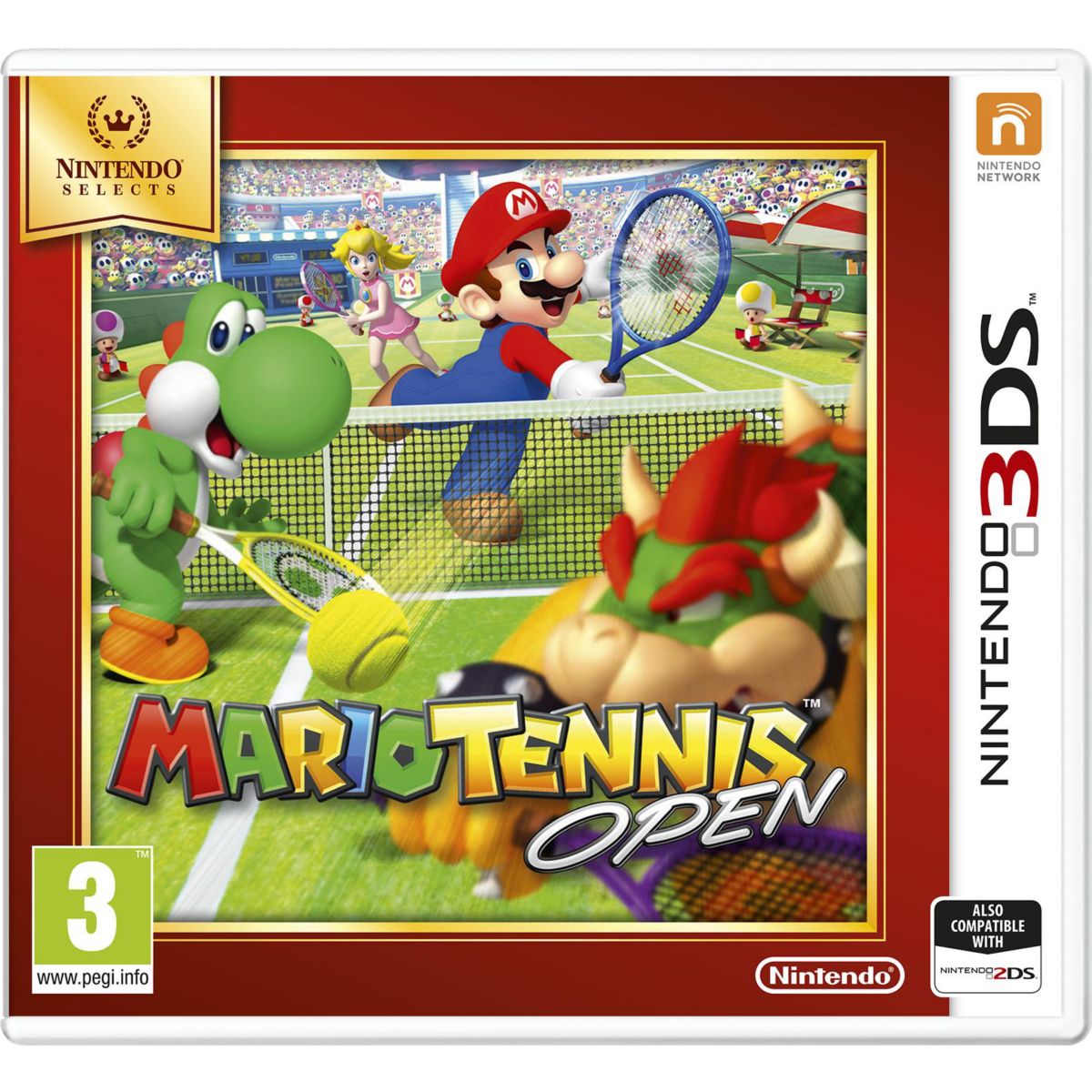 Jeu 3DS NINTENDO Mario Tennis Open Selects (photo) Jeu 3DS NINTENDO Mario Tennis Open Selects (photo)
