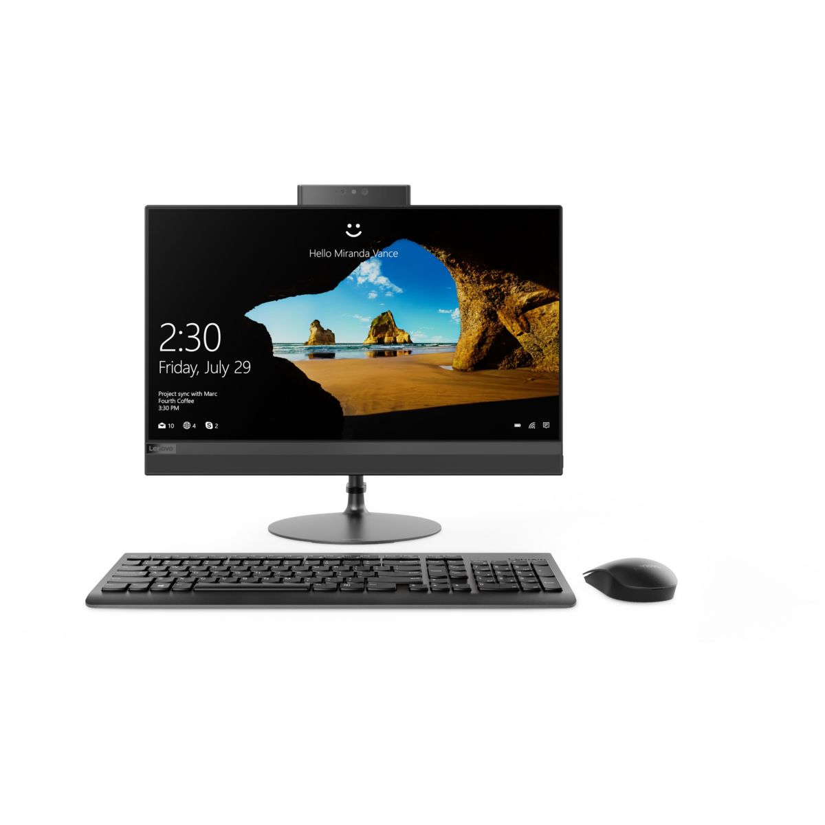 Ordinateur tout-en-un LENOVO ideacentre AIO 520-22AST (photo) Ordinateur tout-en-un LENOVO ideacentre AIO 520-22AST (photo)