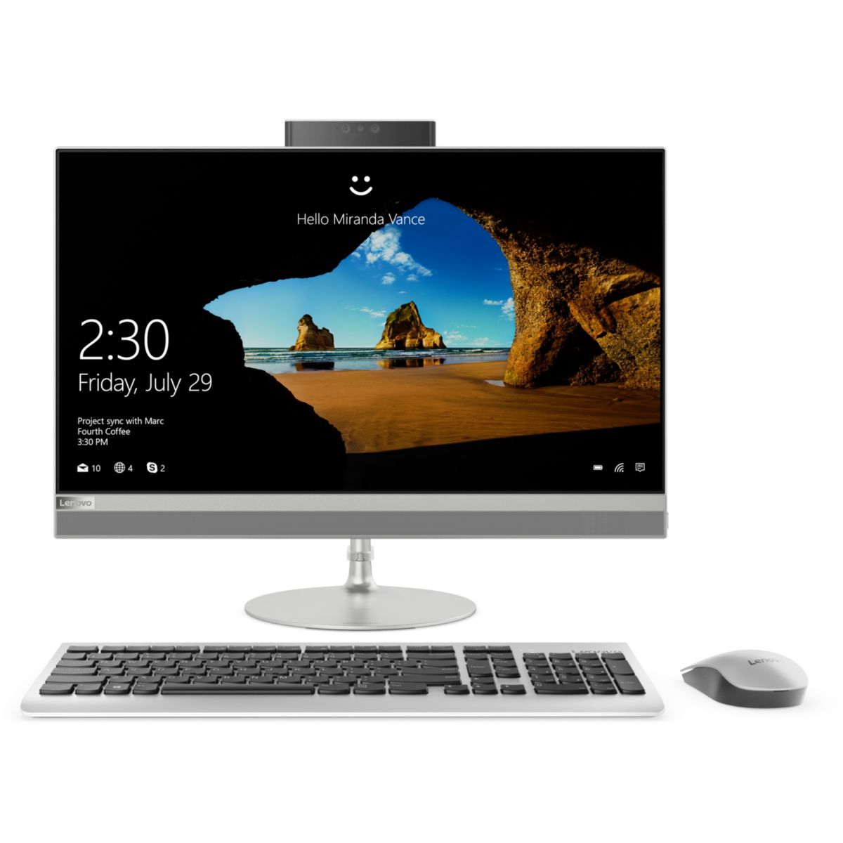 Ordinateur tout-en-un LENOVO ideacentre AIO 520-24AST 885 (photo) Ordinateur tout-en-un LENOVO ideacentre AIO 520-24AST 885 (photo)