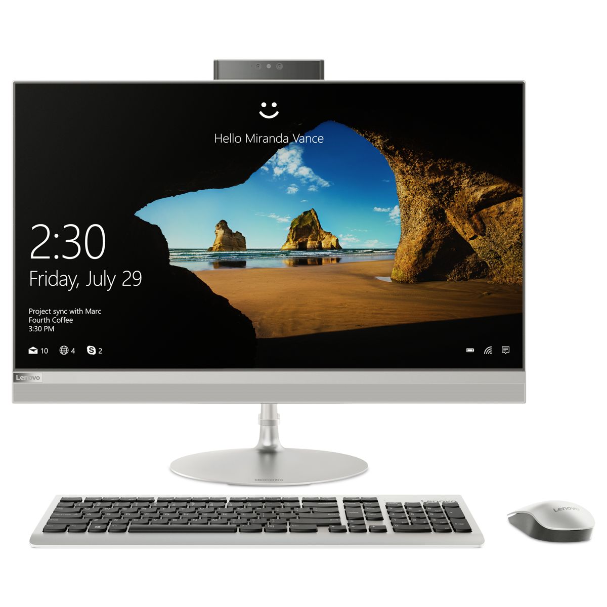 Ordinateur tout-en-un LENOVO ideacentre AIO 520-27ICB -EFR (photo) Ordinateur tout-en-un LENOVO ideacentre AIO 520-27ICB -EFR (photo)