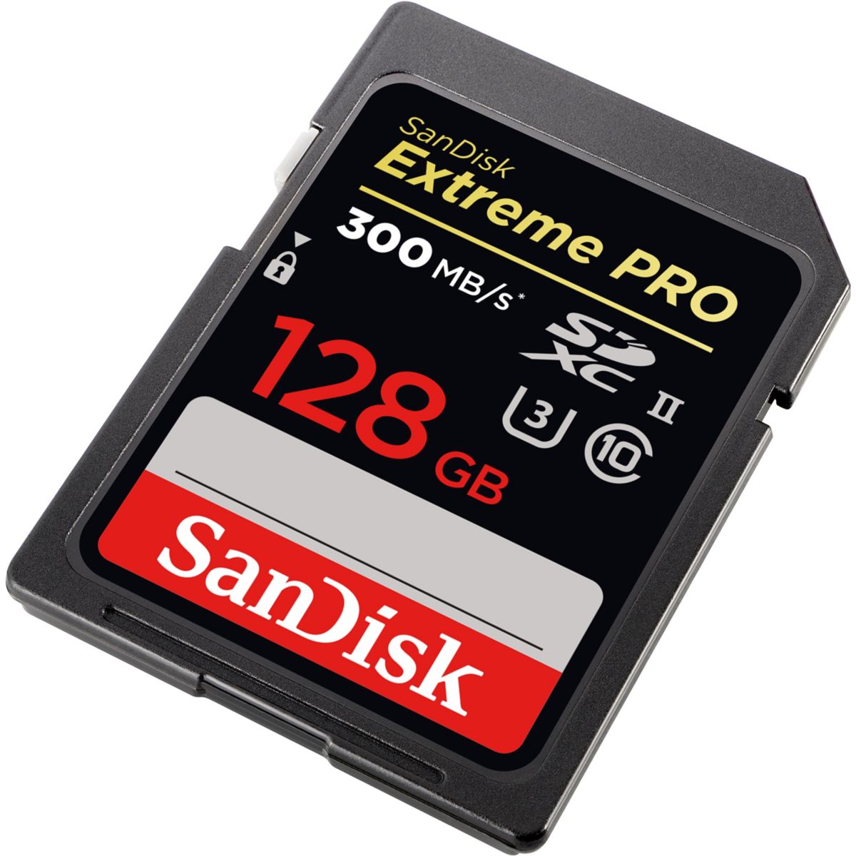Carte SD SANDISK Extreme Pro SDXC 128GB - 300/MB/s UHS-II (photo) Carte SD SANDISK Extreme Pro SDXC 128GB - 300/MB/s UHS-II (photo)