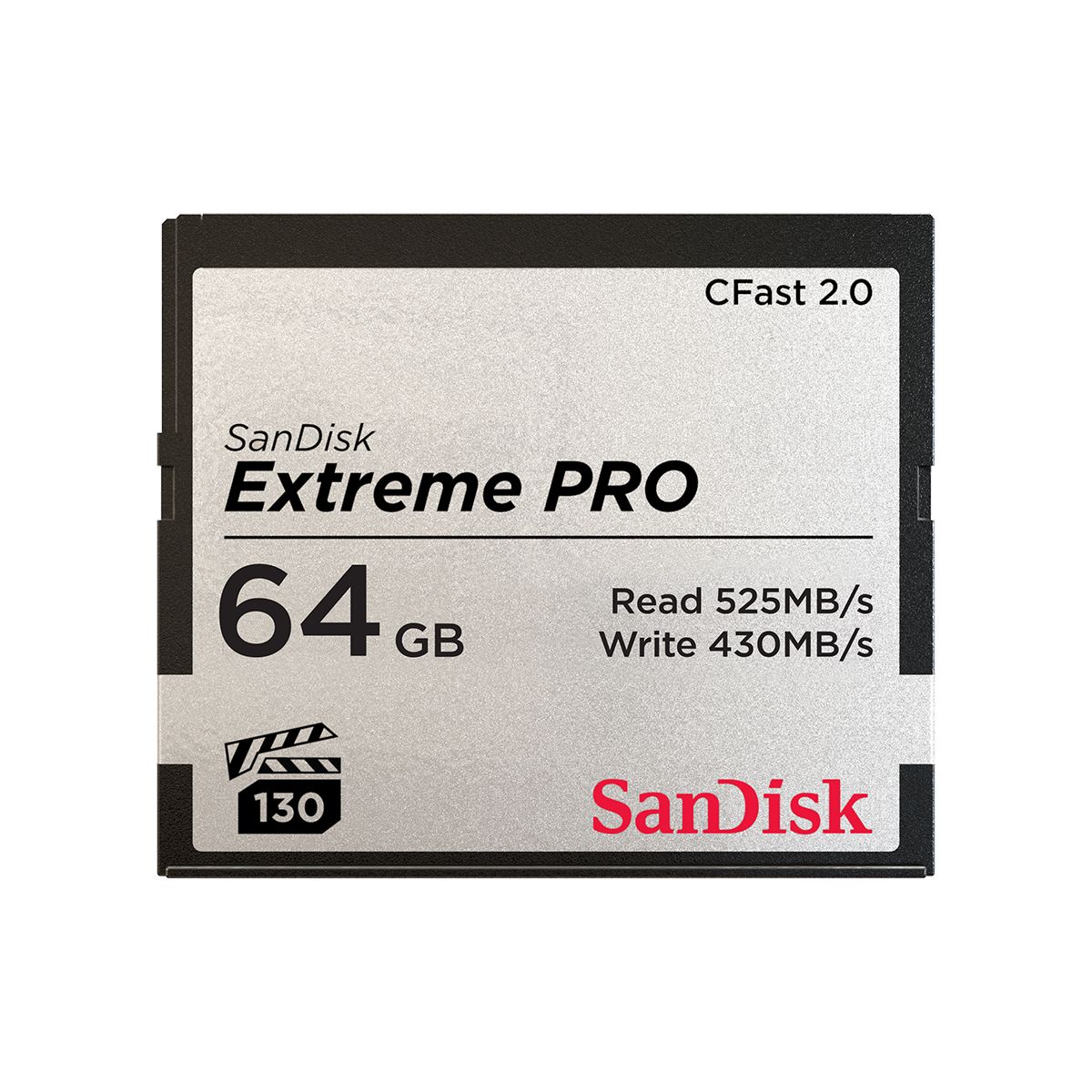 Carte CFast SANDISK Extreme Pro CFAST 2.0 64 Go (photo) Carte CFast SANDISK Extreme Pro CFAST 2.0 64 Go (photo)