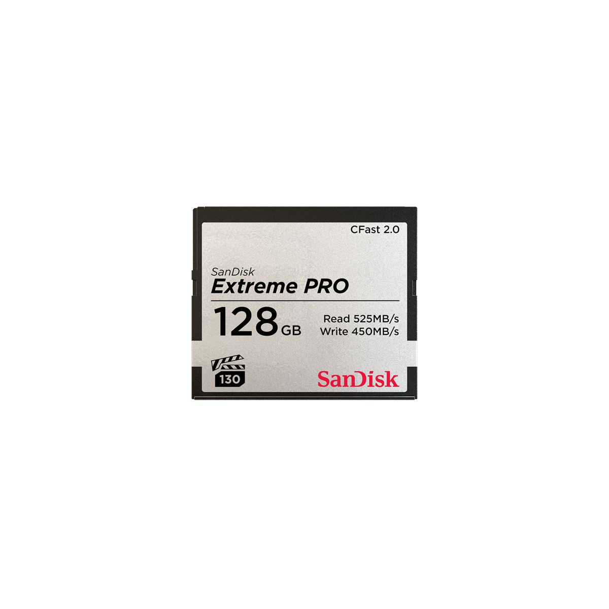 Carte CFast SANDISK Extreme Pro CFAST 2.0 128 Go (photo) Carte CFast SANDISK Extreme Pro CFAST 2.0 128 Go (photo)