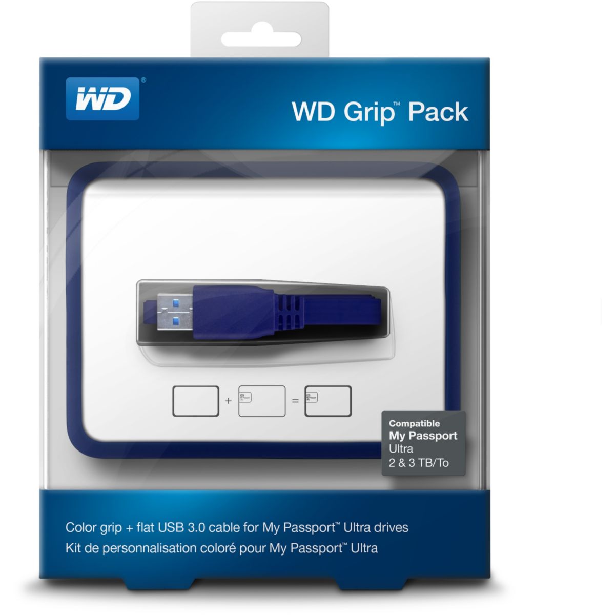 Coque WD Protection Grip Pack 2To Silver (photo) Coque WD Protection Grip Pack 2To Silver (photo)