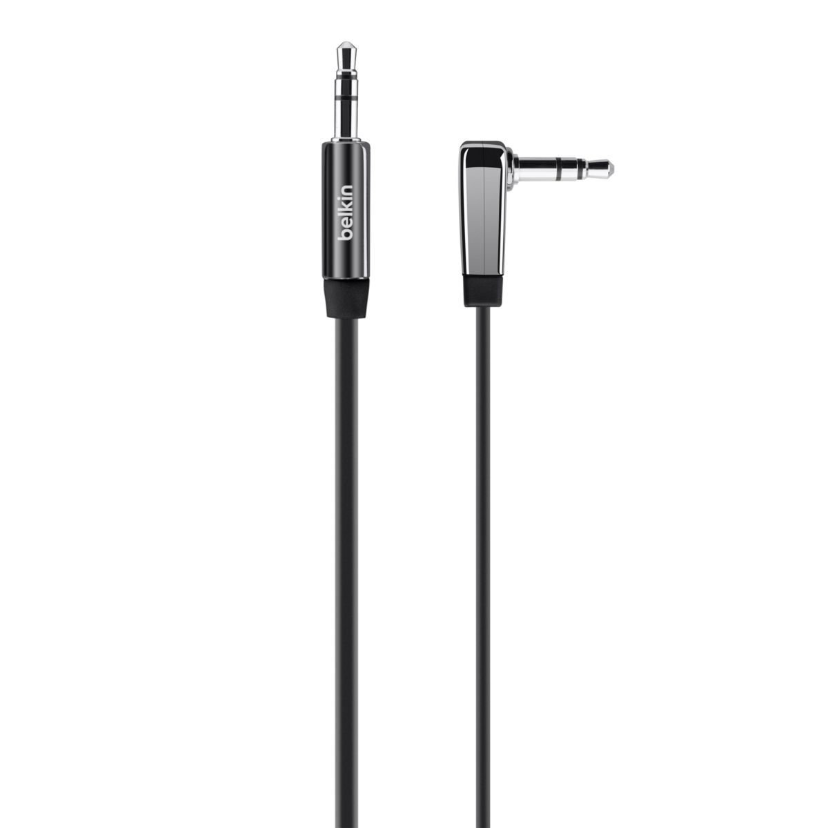 Connectique BELKIN Câble plat coudé noir (photo) Connectique BELKIN Câble plat coudé noir (photo)