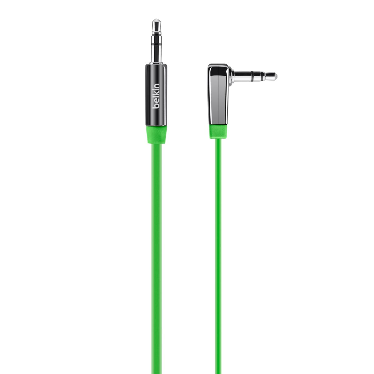 Connectique BELKIN Câble plat coudé vert (photo) Connectique BELKIN Câble plat coudé vert (photo)
