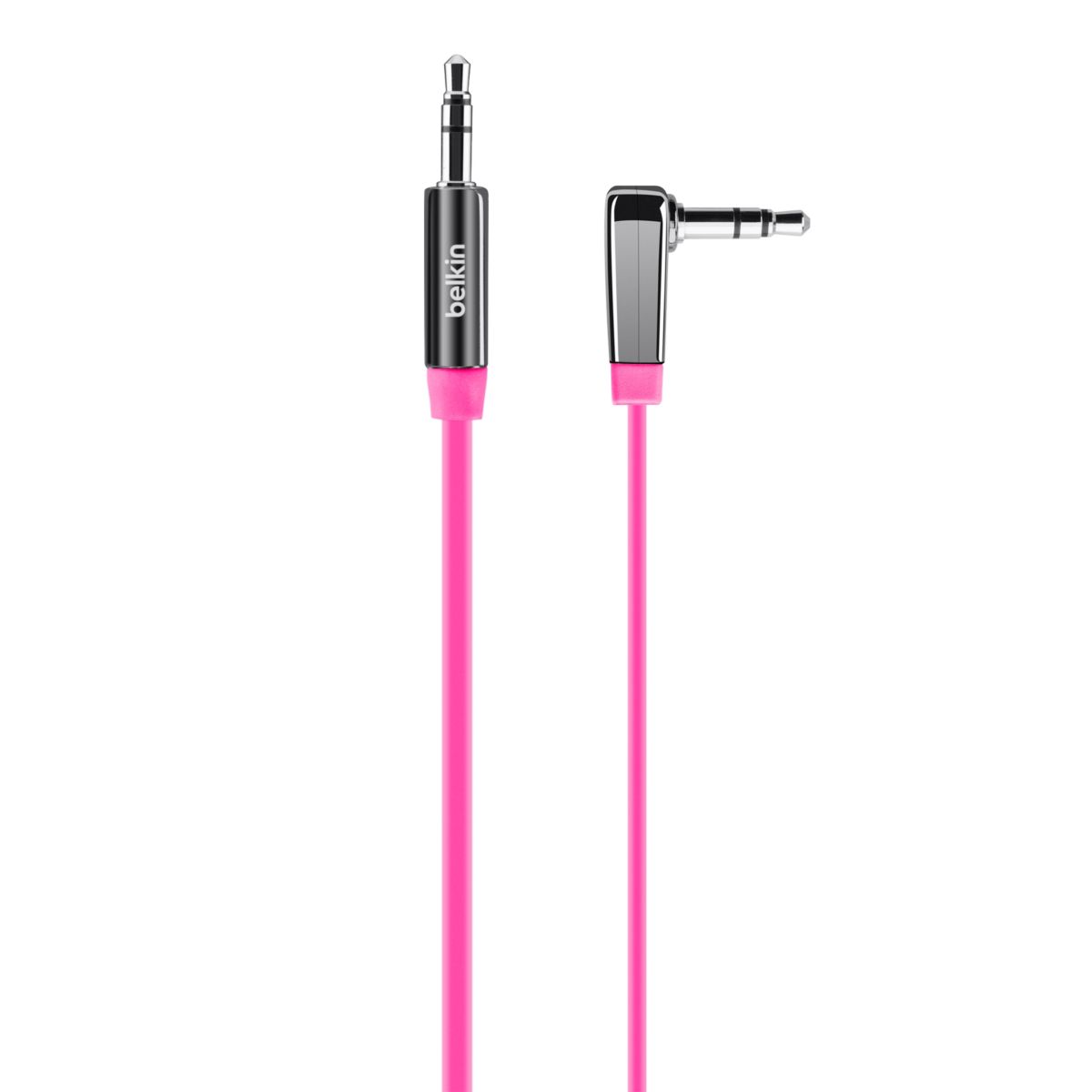 Connectique BELKIN Câble plat coudé rose (photo) Connectique BELKIN Câble plat coudé rose (photo)