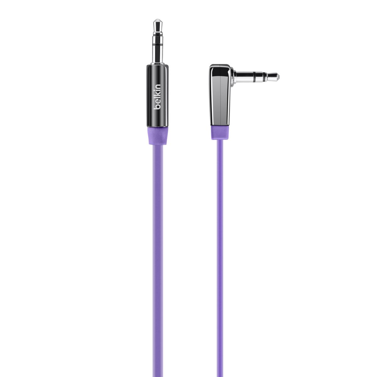 Connectique BELKIN Câble plat coudé violet (photo) Connectique BELKIN Câble plat coudé violet (photo)